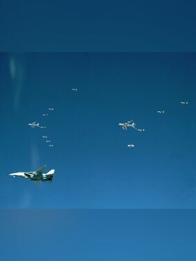 1991 F/A-18 Hornet Operation Desert Storm Gulf War 8x10 Historic Photo Print